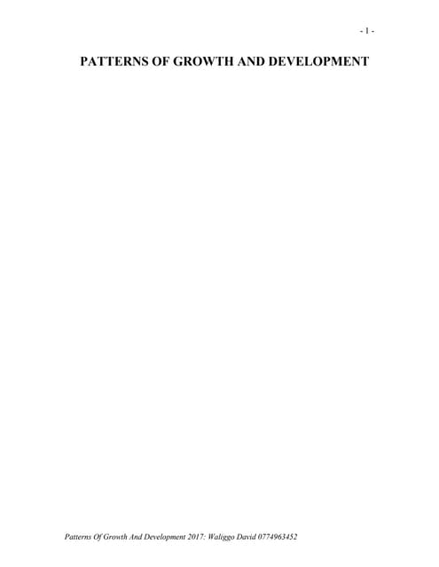 Patterns Of Growth And Development Pdf Pdf Patterns Of Growth And Development Pdf Pdf