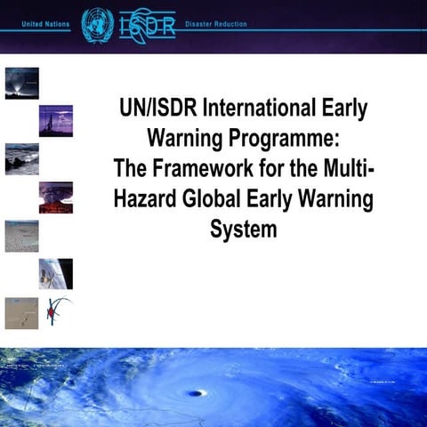 The Framework for the Multi-Hazard Global Early Warning System