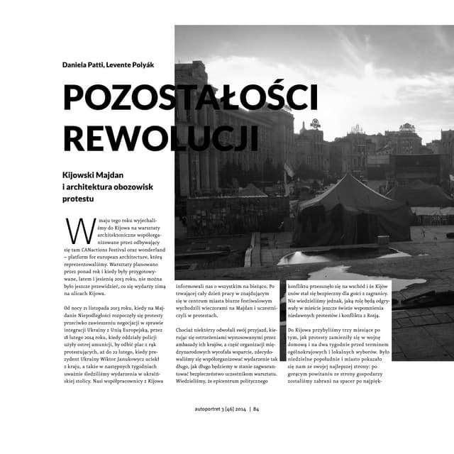 Daniela Patti, Levente Polyák, Pozostałości rewolucji