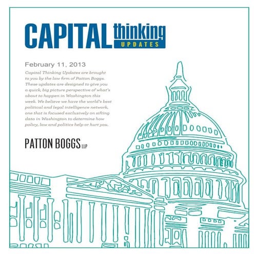 Capital Thinking ~ February 11, 2013