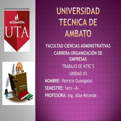 TRABAJO DE LA UNIDAD 3
