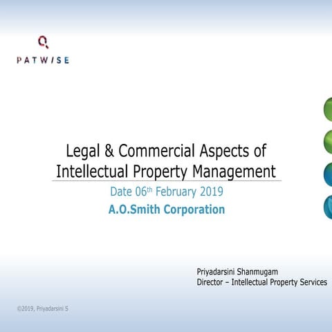 Picture Idea: Patwise Consulting Solutions Intellectual Property Rights Ppt