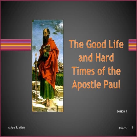 Paul.lesson.1