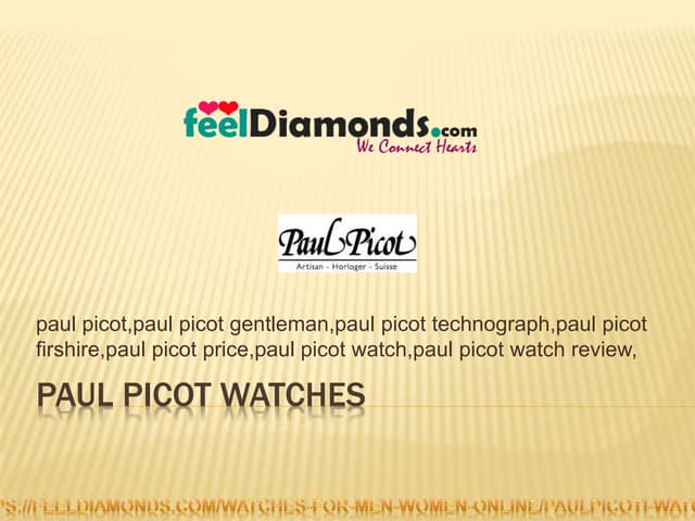 Paul picot-watches-feeldiamonds-com