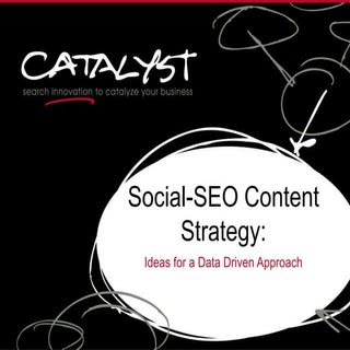 Social-SEO Content Strategy: Ideas ...