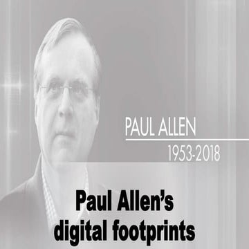 Paul allen digital foot print