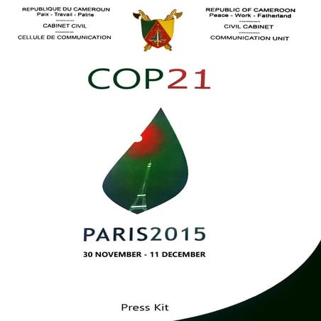 Paul Biya - President Cameroon - Press Kit - COP21