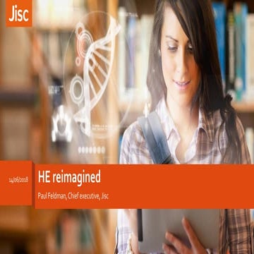 SCONUL Summer Conference 2018 - Paul Feldman