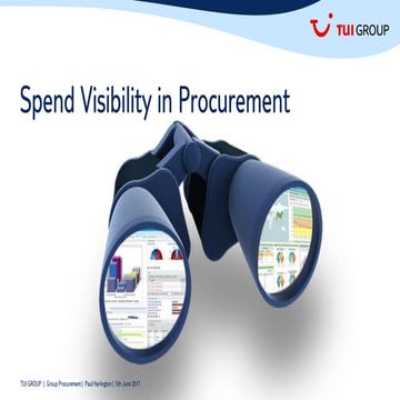 Paul Harlington, Group Procurement Director - TUI Group