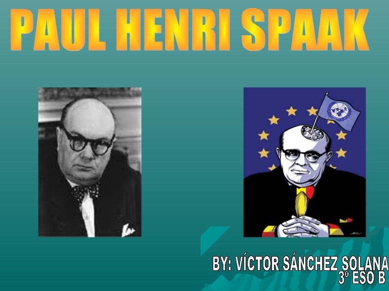 Get Henri paul spaak Desktop Wallpaper