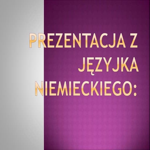 Persönliche Prӓsentation 