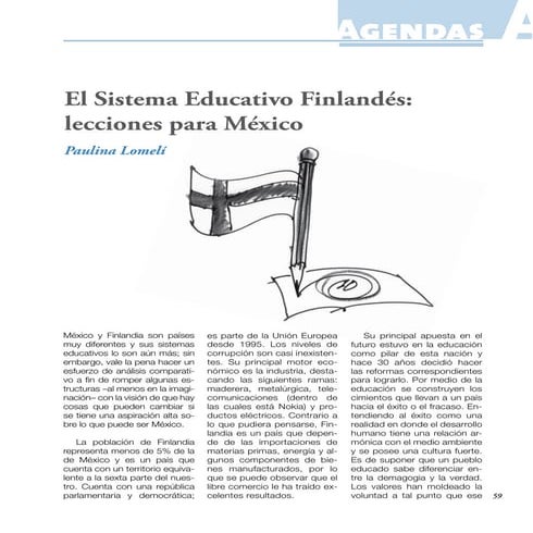 Paulina lomeli educacion en finlandia