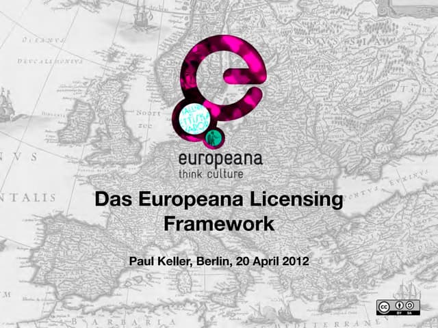 Paul keller openGLAM workshop 20/04/2012