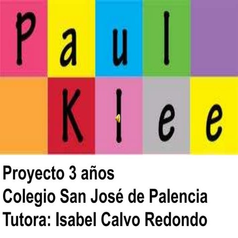Proyecto Paul klee