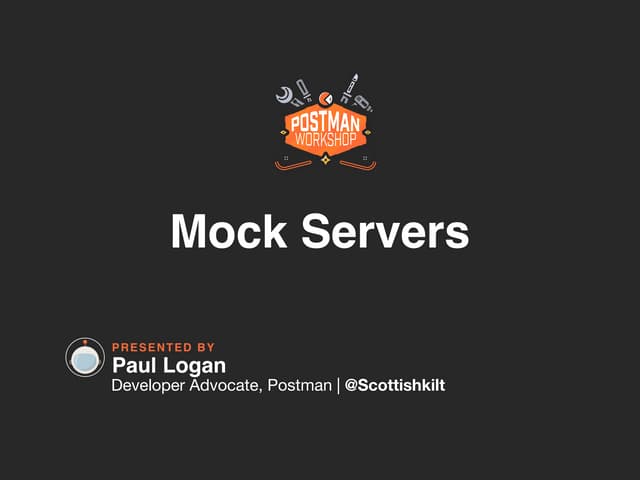 Mocking APIs Collaboratively with Postman