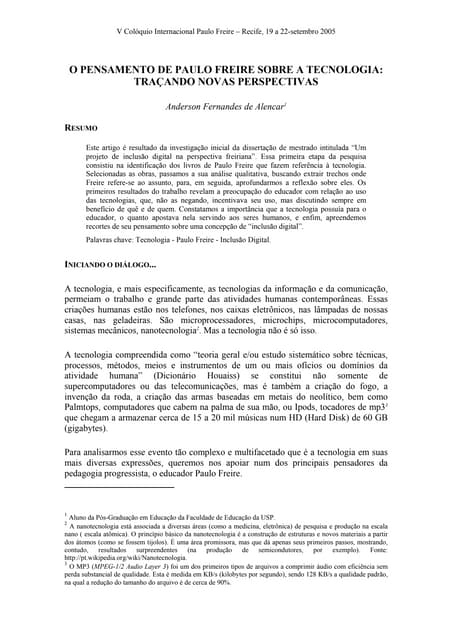 Paulo Freire Tecnologia