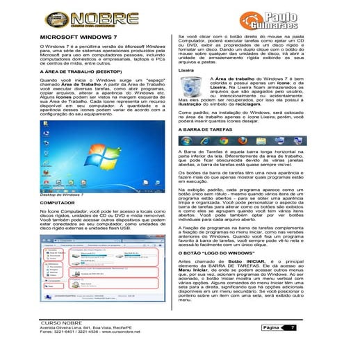 Módulo 2 - Windows 7