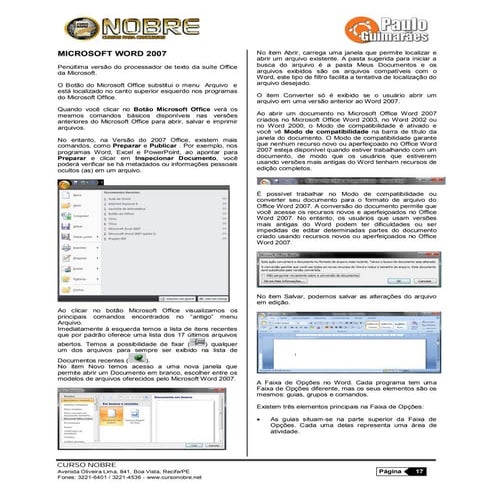 Módulo 3 - Processadores de Texto