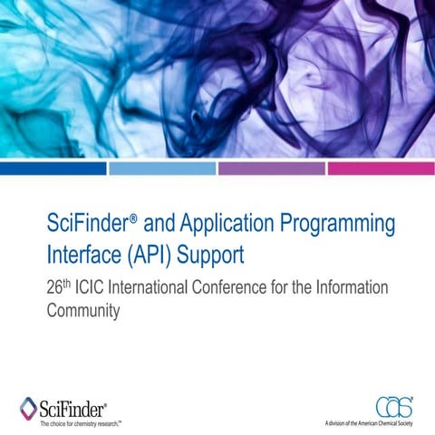 ICIC 2014 Application Programming Interface (API) Technologies to Integrate C...