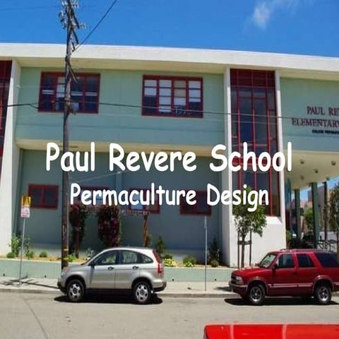 Paul Revere School Garden Design