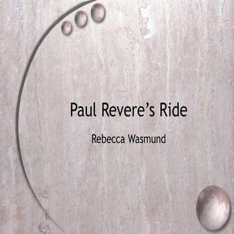 Paul Revere's Ride