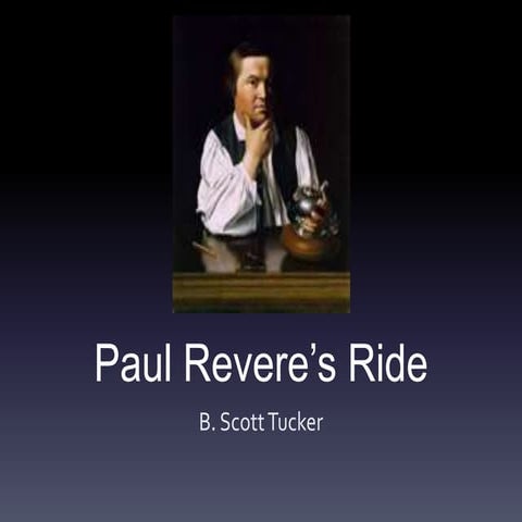 Paul reveres ride
