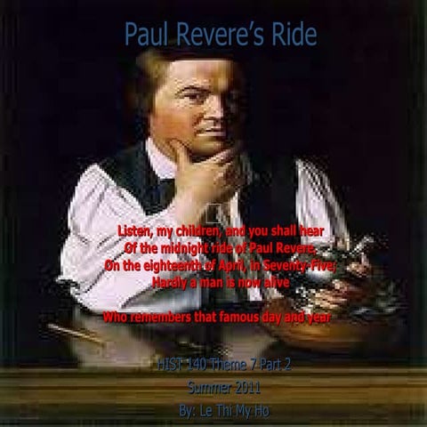 Paul Revere’s Ride