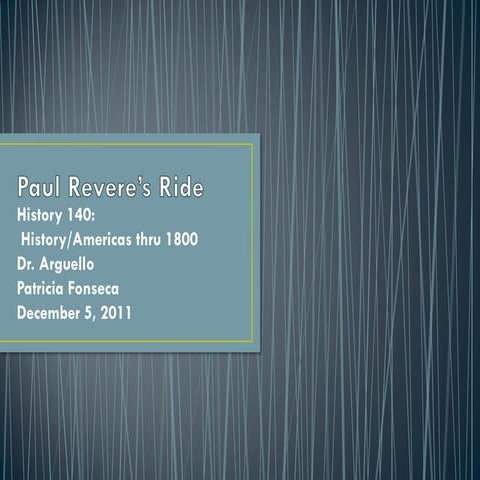 Paul Revere | PPT