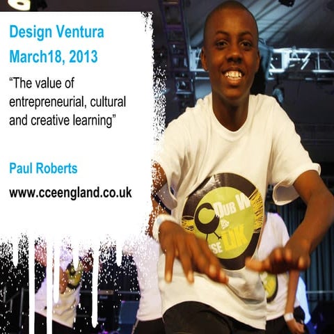 Presentation by Paul Roberts O.B.E