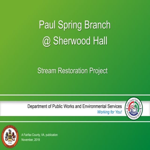 Little Hunting Creek Pump Station Rehabilitation | PPTX