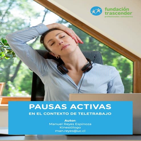 Pausas activas en el contexto de teletrabajo