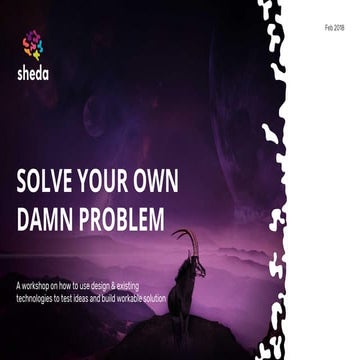 Pausefest: Solve your own damn problem