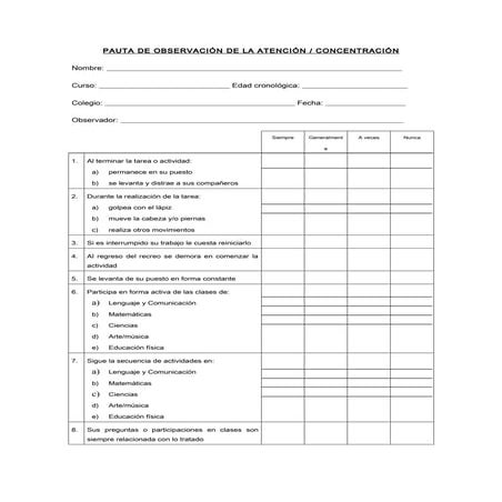 Pauta+obs.atencion concentración