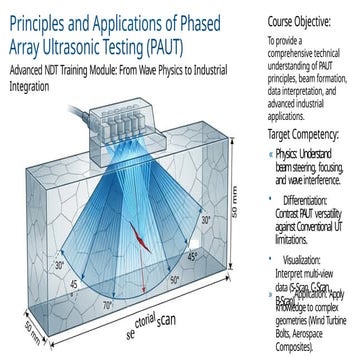 Phased array ultrasonic testing of flash Butt welds | PPTX