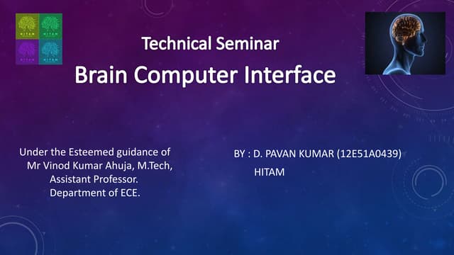 Brain Computer Interface (Bci)