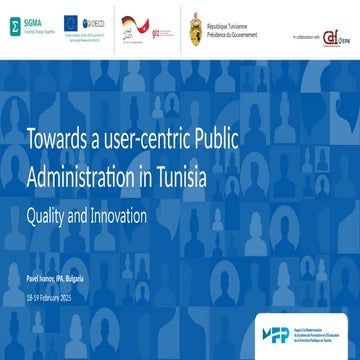 Pavel and Tihana - User-centric public administration in Tunisia - 02-2025.pptx