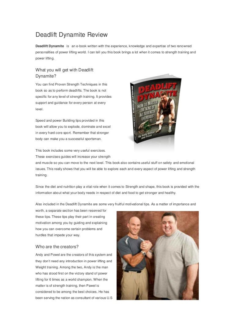 Pavel tsatsouline training program