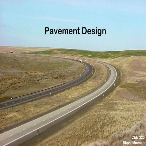 Pavement Design (Transportation Engineering)