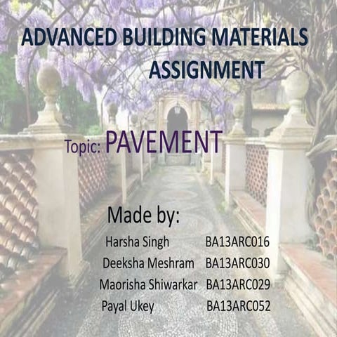 Pavement ppt