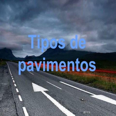 Diapositiva de Pavimentos