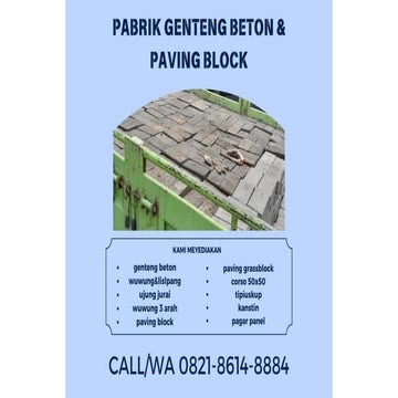 Paving Corso 50x50 Kualitas dan Desain yang Tak Terkalahkan | PDF