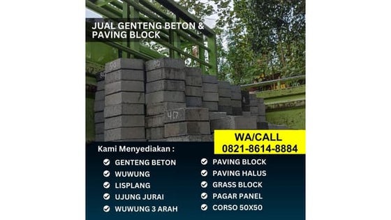 Paving Block Berkualitas untuk Jalan Raya yang Tahan Lama | PDF