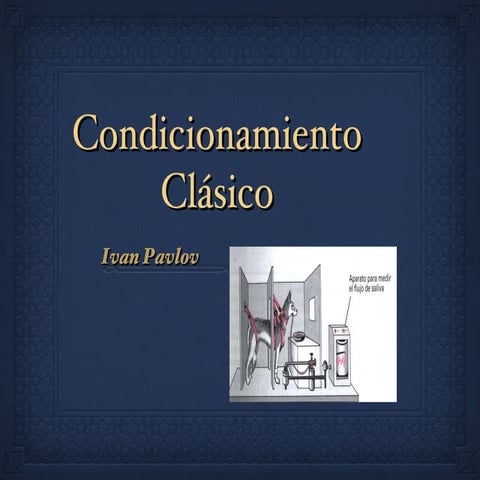 teoría de Pavlov | PPTX