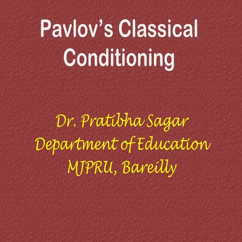 Pavlov Classical Conditioning.pdf
