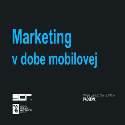 Marketing v dobe mobilovej