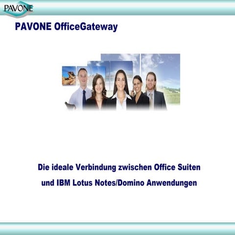 Schnittstelle zwischen IBM Lotus Notes und Office Suites