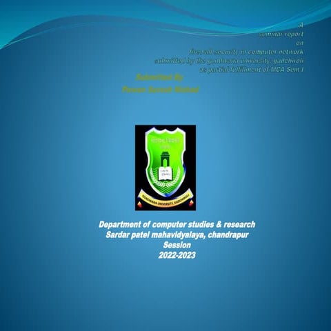 Firewall security in computer security 