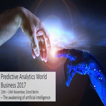 Predictive Analytics World for Business Germany 2017