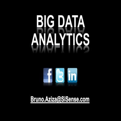 Big Data Analytics Principles