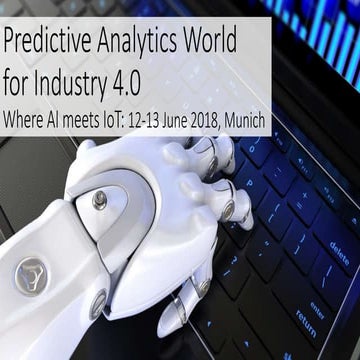 Predictive Analytics World for Industry 4.0 Munich